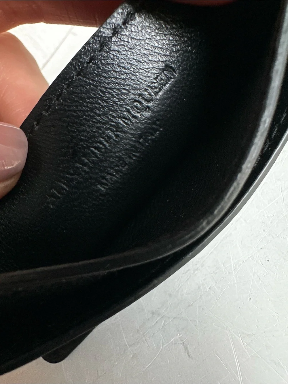 Alexander McQueen Skull Leather Cardholder